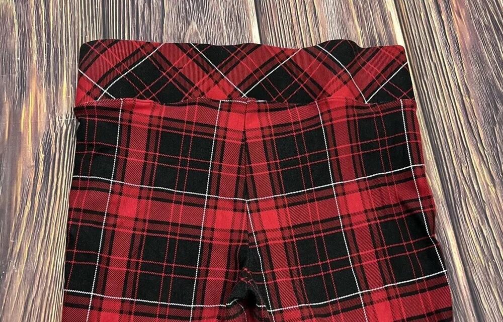 💋Torrid Pixie Skinny Ankle High-Rise Plaid Pants Womens Size 1R